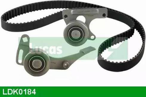 Lucas Engine Drive LDK0184 - Комплект зубчатого ремня ГРМ autospares.lv