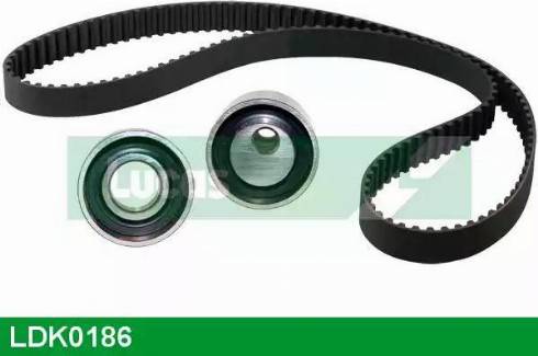 Lucas Engine Drive LDK0186 - Комплект зубчатого ремня ГРМ autospares.lv