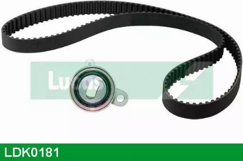 Lucas Engine Drive LDK0181 - Комплект зубчатого ремня ГРМ autospares.lv