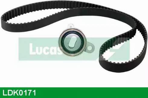 Lucas Engine Drive LDK0171 - Комплект зубчатого ремня ГРМ autospares.lv