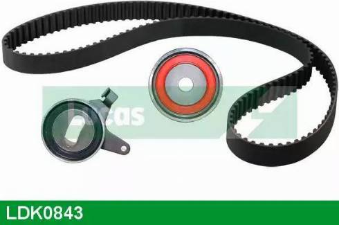 Lucas Engine Drive LDK0843 - Комплект зубчатого ремня ГРМ autospares.lv