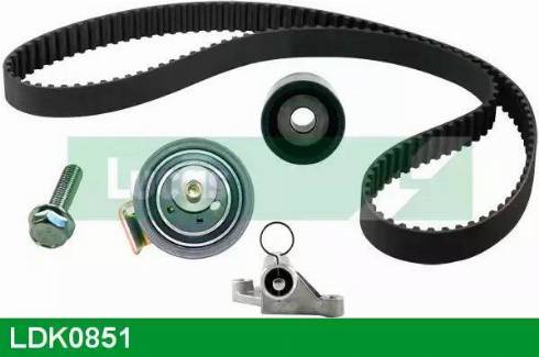 Lucas Engine Drive LDK0851 - Комплект зубчатого ремня ГРМ autospares.lv