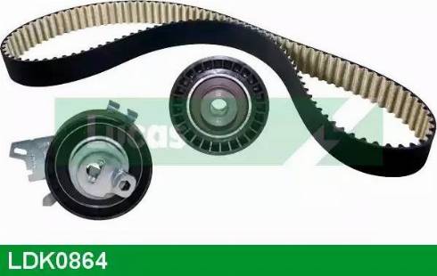 Lucas Engine Drive LDK0864 - Комплект зубчатого ремня ГРМ autospares.lv