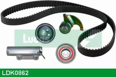 Lucas Engine Drive LDK0862 - Комплект зубчатого ремня ГРМ autospares.lv