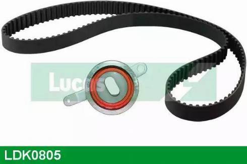 Lucas Engine Drive LDK0805 - Комплект зубчатого ремня ГРМ autospares.lv