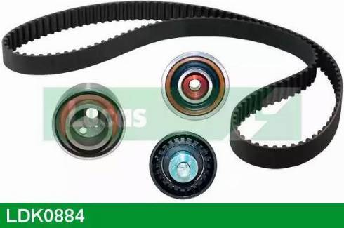 Lucas Engine Drive LDK0884 - Комплект зубчатого ремня ГРМ autospares.lv