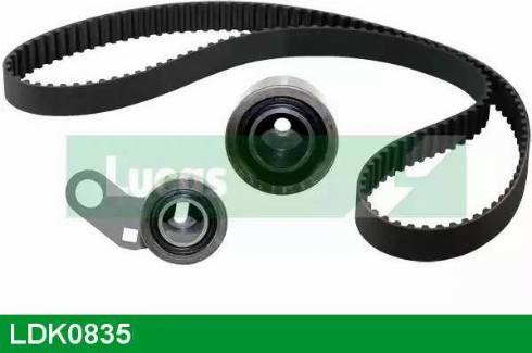 Lucas Engine Drive LDK0835 - Комплект зубчатого ремня ГРМ autospares.lv