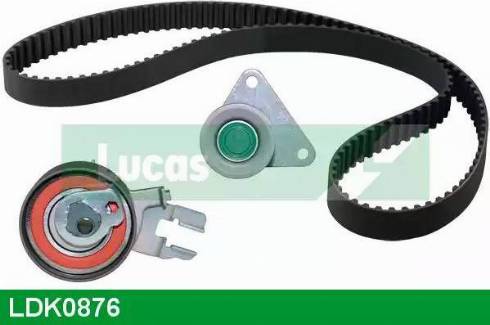 Lucas Engine Drive LDK0876 - Комплект зубчатого ремня ГРМ autospares.lv