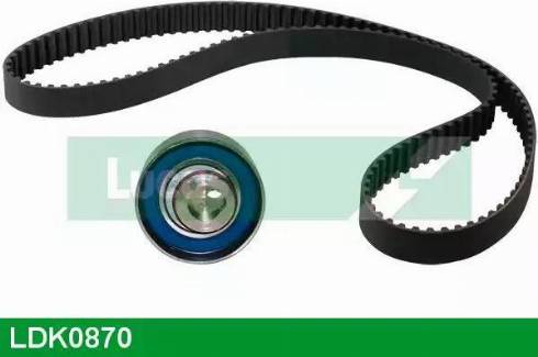 Lucas Engine Drive LDK0870 - Комплект зубчатого ремня ГРМ autospares.lv