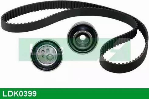 Lucas Engine Drive LDK0399 - Комплект зубчатого ремня ГРМ autospares.lv