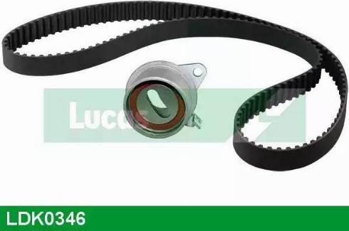 Lucas Engine Drive LDK0346 - Комплект зубчатого ремня ГРМ autospares.lv