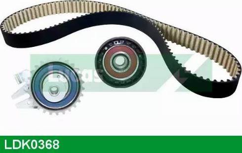 Lucas Engine Drive LDK0368 - Комплект зубчатого ремня ГРМ autospares.lv