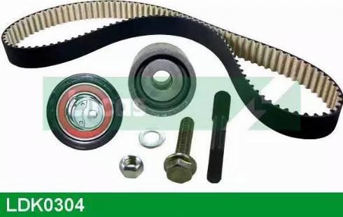 Lucas Engine Drive LDK0304 - Комплект зубчатого ремня ГРМ autospares.lv