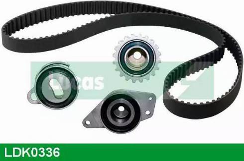 Lucas Engine Drive LDK0336 - Комплект зубчатого ремня ГРМ autospares.lv