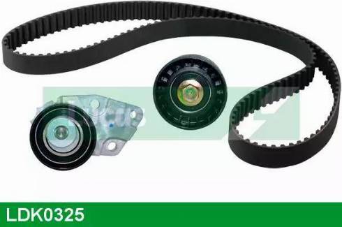 Lucas Engine Drive LDK0325 - Комплект зубчатого ремня ГРМ autospares.lv