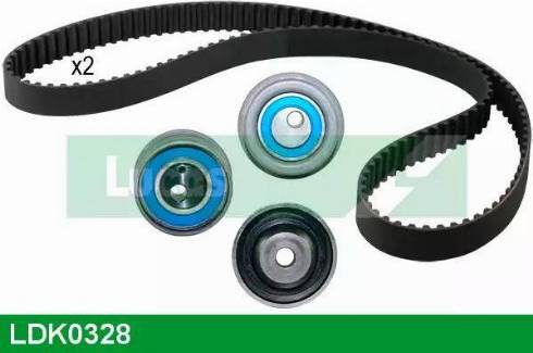 Lucas Engine Drive LDK0328 - Комплект зубчатого ремня ГРМ autospares.lv