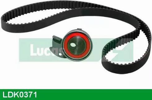 Lucas Engine Drive LDK0371 - Комплект зубчатого ремня ГРМ autospares.lv