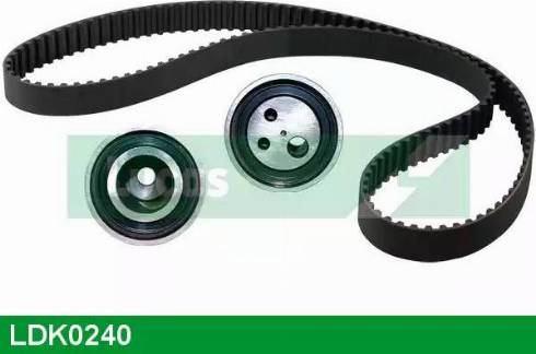 Lucas Engine Drive LDK0240 - Комплект зубчатого ремня ГРМ autospares.lv