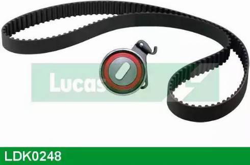 Lucas Engine Drive LDK0248 - Комплект зубчатого ремня ГРМ autospares.lv