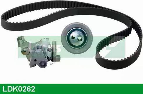 Lucas Engine Drive LDK0262 - Комплект зубчатого ремня ГРМ autospares.lv