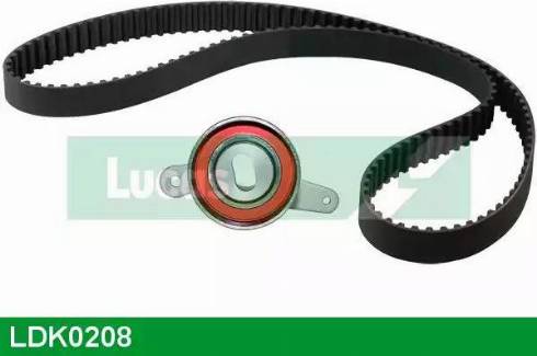 Lucas Engine Drive LDK0208 - Комплект зубчатого ремня ГРМ autospares.lv