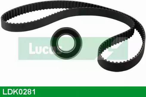 Lucas Engine Drive LDK0281 - Комплект зубчатого ремня ГРМ autospares.lv