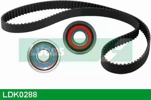 Lucas Engine Drive LDK0288 - Комплект зубчатого ремня ГРМ autospares.lv