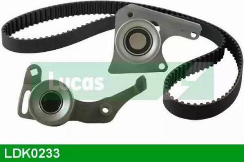 Lucas Engine Drive LDK0233 - Комплект зубчатого ремня ГРМ autospares.lv