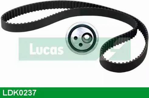 Lucas Engine Drive LDK0237 - Комплект зубчатого ремня ГРМ autospares.lv