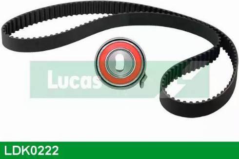 Lucas Engine Drive LDK0222 - Комплект зубчатого ремня ГРМ autospares.lv