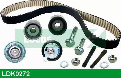 Lucas Engine Drive LDK0272 - Комплект зубчатого ремня ГРМ autospares.lv