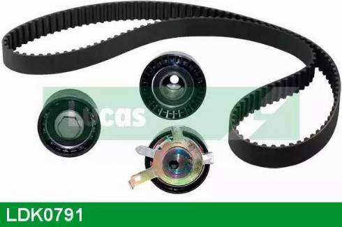 Lucas Engine Drive LDK0791 - Комплект зубчатого ремня ГРМ autospares.lv