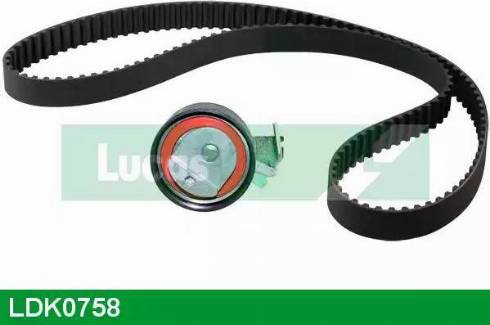 Lucas Engine Drive LDK0758 - Комплект зубчатого ремня ГРМ autospares.lv