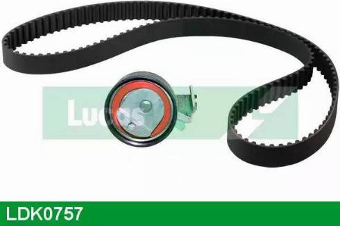 Lucas Engine Drive LDK0757 - Комплект зубчатого ремня ГРМ autospares.lv