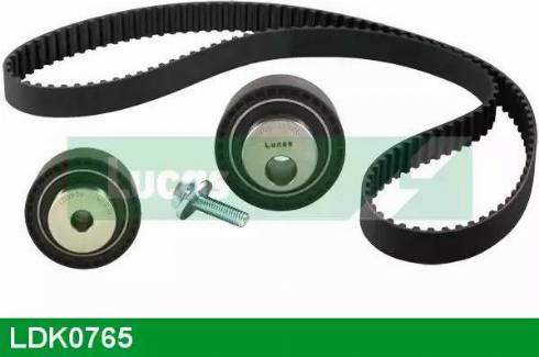 Lucas Engine Drive LDK0765 - Комплект зубчатого ремня ГРМ autospares.lv