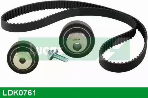 Lucas Engine Drive LDK0761 - Комплект зубчатого ремня ГРМ autospares.lv