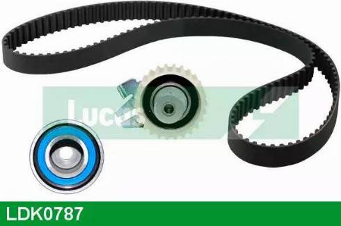 Lucas Engine Drive LDK0787 - Комплект зубчатого ремня ГРМ autospares.lv