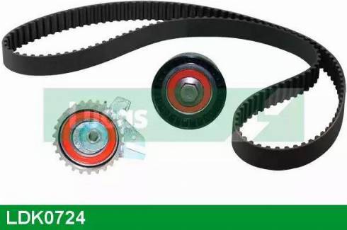 Lucas Engine Drive LDK0724 - Комплект зубчатого ремня ГРМ autospares.lv