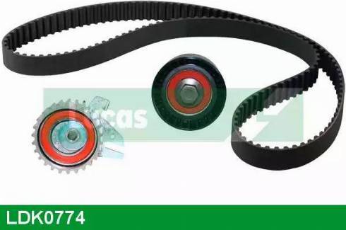 Lucas Engine Drive LDK0774 - Комплект зубчатого ремня ГРМ autospares.lv