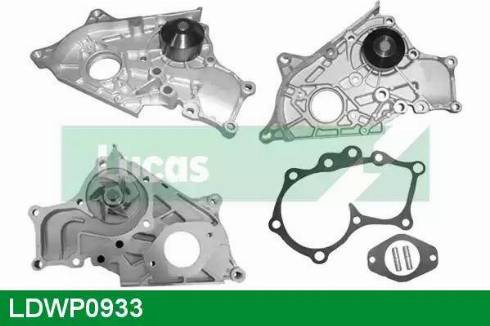 Lucas Engine Drive LDWP0933 - Водяной насос autospares.lv