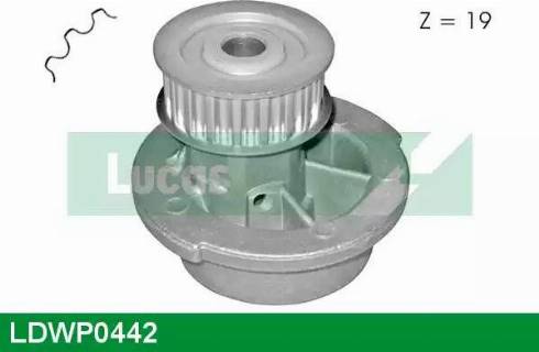 Lucas Engine Drive LDWP0442 - Водяной насос autospares.lv