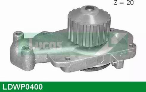 Lucas Engine Drive LDWP0400 - Водяной насос autospares.lv