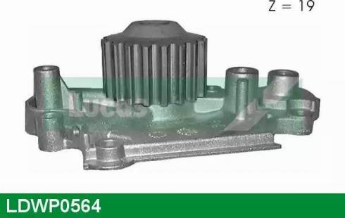 Lucas Engine Drive LDWP0564 - Водяной насос autospares.lv