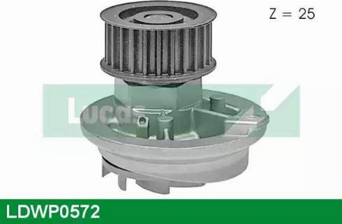 Lucas Engine Drive LDWP0572 - Водяной насос autospares.lv