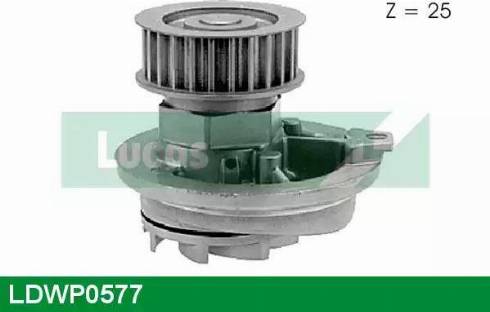 Lucas Engine Drive LDWP0577 - Водяной насос autospares.lv