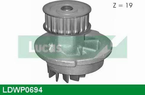 Lucas Engine Drive LDWP0694 - Водяной насос autospares.lv