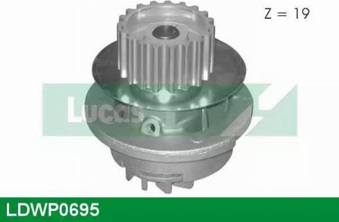 Lucas Engine Drive LDWP0695 - Водяной насос autospares.lv