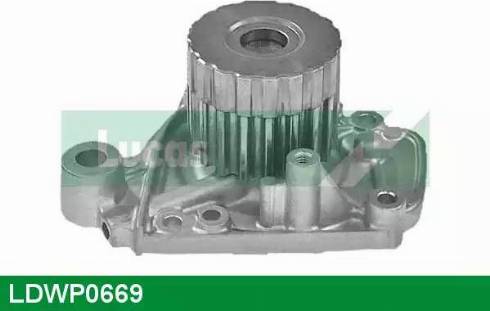 Lucas Engine Drive LDWP0669 - Водяной насос autospares.lv