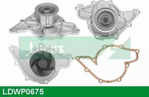 Lucas Engine Drive LDWP0675 - Водяной насос autospares.lv