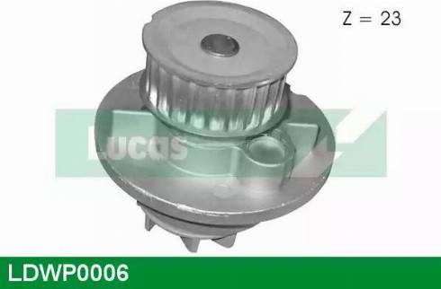 Lucas Engine Drive LDWP0006 - Водяной насос autospares.lv